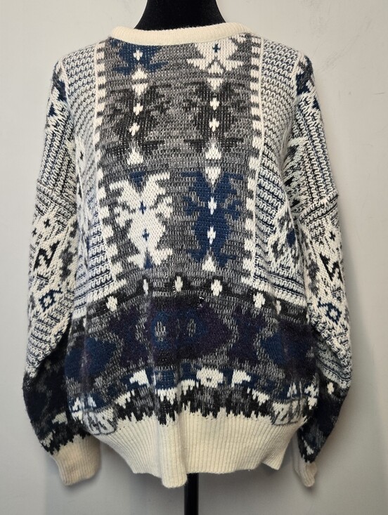giorgio di firenze Other - Giorgio Di Firenze Men's Knit Crew Neck Wool Blend Cosby Sweater Size Medium